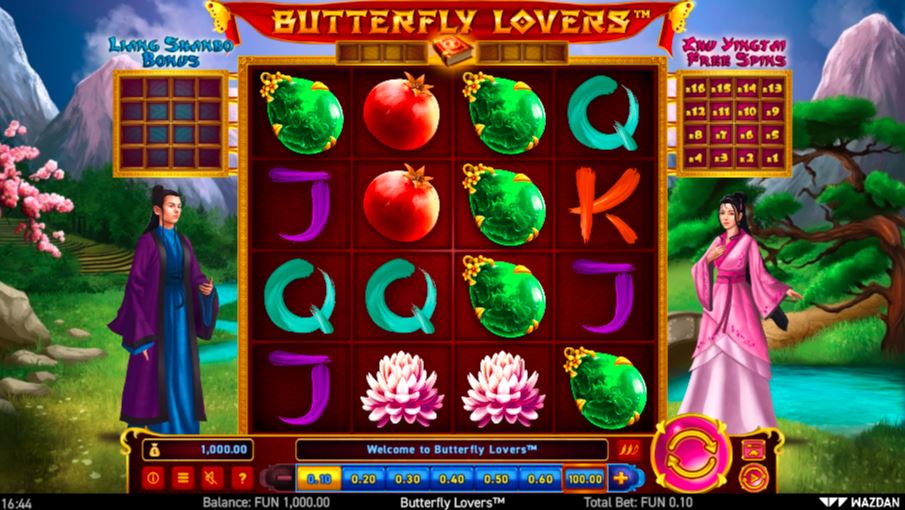 พร้อมที่จะเล่นเกมสล็อต Butterfly Lovers ด้วยเงินจริงหรือยัง?