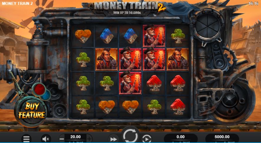 ค้นหาว่าคุณจะได้รับเงินรางวัล 1,000,000.00 จากเกมสล็อต Money Train 2 ได้อย่างไร