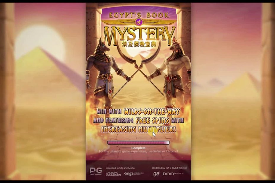 ค้นหาว่าสล็อตออนไลน์ Egypt's Book of Mystery น่าลองเล่นที่ Live Casino House หรือไม่
