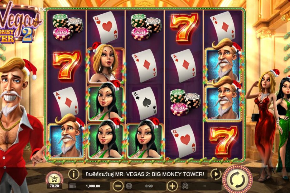 thai slot: ขึ้นสู่ Big Money Tower ด้วย Wild Mr. Vegas 2 เพื่อชัยชนะ ด้วยเงินจริง!